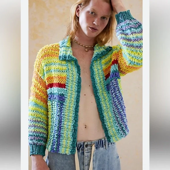 Free People Beach Market Cardigan in XS